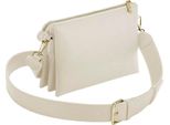 Bagbase - Borsa A Tracolla Da Donna "Boutique"", Morbida Al Tatto BC5102 (Taglia Unica) (Grigio Ostrica)"
