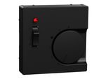 Merten Piastra Centrale Nero Opaco Termostato Ambiente MEG5760-0403 (MEG5760-0403)