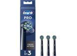 Oral-B Pro Cross Action Nero Testine Di Ricambio 3 Testine Nero 3 Pezzi