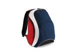 Bagbase - Zaino "Teamwear"" RW9506 (Taglia Unica) (Blu Scuro/Rosso/Bianco)"