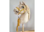 Set Compatto Per Cavallo Da Tiro: Canthar A3 + Corda Di Fissaggio - Giallo Senape