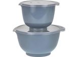 Set Di Ciotole Rosti 2 Pezzi Con Coperchio "Margrethe"" Nuovo Grigio Blu (Blu Polvere) 1,5+3,0L"