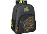 Zaino Scuola Teenage Mutant Ninja Turtles Nero Grigio 33 X 42 X 14 Cm