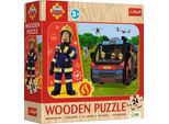 Puzzle In Legno 24El Il Fantastico Pompiere Sam Trefl