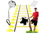 Set Di Allenamento Per Il Calcio Cono Di Allenamento A Scala Set Di Paracadute