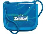Scout Borsello Da Collo Portafoglio Brustbeutel Deep Sea Blu