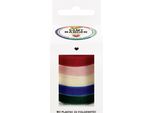 Folia 12142 Set Di Nastri Di Velluto Folia Classic, Colori Assortiti