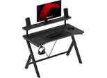 Huzaro Hero 1.9 Black Gaming Desk