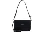 Lacoste Borsa A Tracolla Flap Crossover Bag Noir Nero