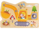 Puzzle Da 6 Pezzi Haba Con Escavatore A Pinza 2012171001