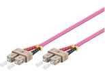 Patchkabel Lwl Duplex OM4 (Multimodale, 50/125) Sc/Sc, 0,5 M, Good Connections® (LW-8005SC4)