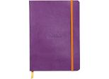 Taccuino Rhodia Rhodiarama Din A5 Foderato Viola 80 Fogli