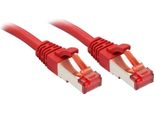 Lindy 47733 Cavo Cat6 S/Ftp, Rosso, Cavo Patch Da 1,50 M