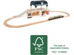Small Foot World 11235 Stazione Ferroviaria Con Accessori, 31 Pezzi (1 Set)