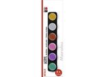 Marabu1210000000205 Set Di Colori Acrilici Marabu "Metallic"", 6 X 3,5 Ml"