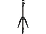 Treppiede In Carbonio Sirui Traveler 5C Con Testa A Sfera 3T-35, Nero