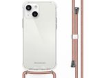 Imoshion Custodia Protettiva Iphone 13 Con Fascia Posteriore Con Catena Custodia Per Iphone 13 - Trasparente
