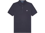Fred Perry Camicia Fred Perry A Tinta Unita Couleur Bleu
