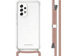 Imoshion Custodia Protettiva Samsung Galaxy A53 Con Cinturino Retro Con Catena Custodia Per Cellulare Per Samsung Galaxy A53 - Trasparente
