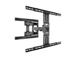 Multibrackets M Vesa Flexarm L Full Motion Dual - Montaggio A Parete Per Pannelli Lcd/Led - Dimensioni Schermo: 40" - 75"" - Vesa: Da 200X200 A 600X400 - Nero"