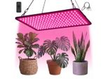 1600Lm Lampada Per Piante Ha Condotto La Lampada Di Crescita A Spettro Completo 180Leds 20W Ha Condotto La Luce Di Crescita Della Pianta Dell'interno Per I Semi Di Fiori Delle Verdure Delle Piante Che Crescono (Rosa)