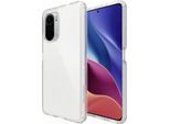 Xiaomi Poco F3 Sleeve - Plastica - Custodia Morbida Accezz/Copertina Posteriore - Trasparente