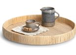 Vassoio Decorativo Rattan, Ø 40 Cm, Zeller