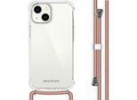 Iphone 14 Custodia Iphone 14 Cover Protettiva Posteriore Con Cinturino Plastica Trasparente Imoshion