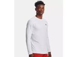Under Armour Ua Cg Armour Fitted Crew-Wht - Xl