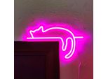 Decorazione Per La Stanza Dei Gatti, Luce Al Neon Della Parete Led Decorazione Della Parete Segno Al Neon Luce Al Neon Luce Notturna Per La Festa Bar Gioco Bambini Ragazze Matrimonio Compleanno