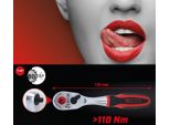 Ks Tools 1/4 Monster Cricchetto Reversibile, 80 Denti, 935.1490