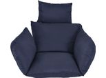 Topchances Amaca Sedia Cuscini Cuscino Sedia A Dondolo Cuscino Amaca Sedia Cuscino Cuscino Di Ricambio Per Amaca Sedia, Blu Scuro