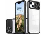 Iphone 14 Custodia Iphone 14 Custodia Protettiva Camslider Cover Posteriore Plastica Nero Imoshion