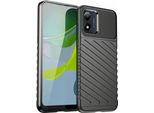 Motorola Moto E13 Cover - Silicone - Imoshion Custodia Morbida/Copertura Posteriore - Nero