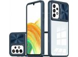 Samsung Galaxy A23 Cover - Plastica - Imoshion Custodia Rigida/Backcover - Blu Scuro