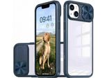 Custodia Per Iphone 13 - Plastica - Custodia Rigida/Cover Imoshion - Blu Scuro