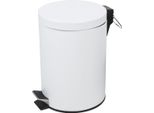Cestino In Acciaio Inox Cestino Per Cosmetici Cestino A Pedale 5L