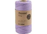 Creativ Company Cordoncino Macramè Viola 2 Mm 198 M Cotone Crafting