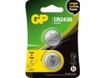 Batteria A Bottone Gp CR2430 3V - Pacco Da 2