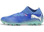 Puma Future 7 Match Mg - Bluemazing-Puma White-Electric Peppermint, GrößE:6.5