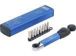 Bgs Chiave Dinamometrica Uscita Esagono 6,3 Mm (1/4") 2 - 10 Nm Con Set Di Punte 9 Pz. - 74295"