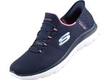 Sneakers Del Marchio Skechers Del Modello Slip-Ins Summits - Diamond Dream Blu
