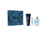 Versace Pour Homme Eau De Toilette, 100 Ml + Gel Doccia, 150 Ml + Eau De Toilette, 10 Ml