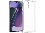Motorola Moto G24/Motorola Moto G04 Coperture - Silicone - Accezz Custodia Morbida/Copertura Posteriore - Trasparente
