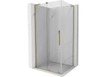 Mexen Velar L Cabina Doccia Scorrevole 100 X 85 Cm, Trasparente, Oro - 871-100-085-03-50