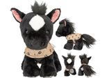 Cavallo Di Peluche Depesche Miss Melody Black Angel 20 Cm Giocattolo