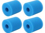 4PCS Spugna Filtro Piscina Riutilizzabile Lavabile Tipo H Schiuma Filtro Piscina Per Piscina