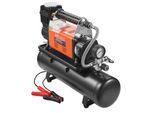 Compressore D'aria Ad Alte Prestazioni Vevor 12 V Con Kit Serbatoio Da 6 L, Gonfiatore Di Pneumatici Portatile Da 6,35 Cfm, Compressore D'aria Off-Road Da 150 Psi Con Manometro Digitale, Gonfiatore Di Pneumatici