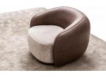 Lusso Seduta Relax Poltrona Design Divano Divano Tessuto Lounge Club Tappezzeria Nuovo