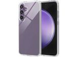Samsung Galaxy S24 Fe Cover - Plastica - Custodia Morbida Accezz/Copertura Posteriore - Trasparente